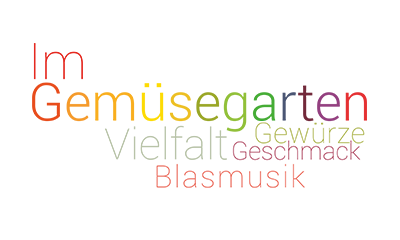 Im Gemuesegarten Schrift