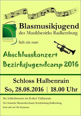 Plakat Jugendcamp 2016